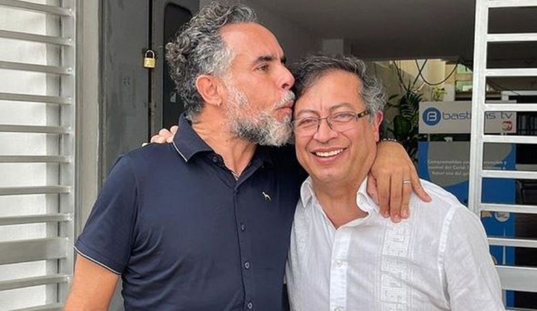 Armando Benedetti y Gustavo Petro Armando Benedetti y Gustavo Petro