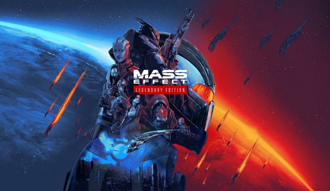Portada del videjuego Mass Effect Legendary Edition Portada del videjuego Mass Effect Legendary Edition