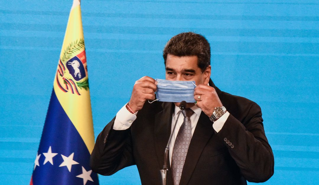 Nicolás Maduro en un acto público Nicolás Maduro en un acto público