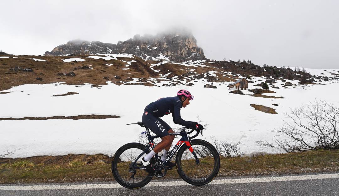 Egan Bernal en el Giro de Italia Egan Bernal en el Giro de Italia