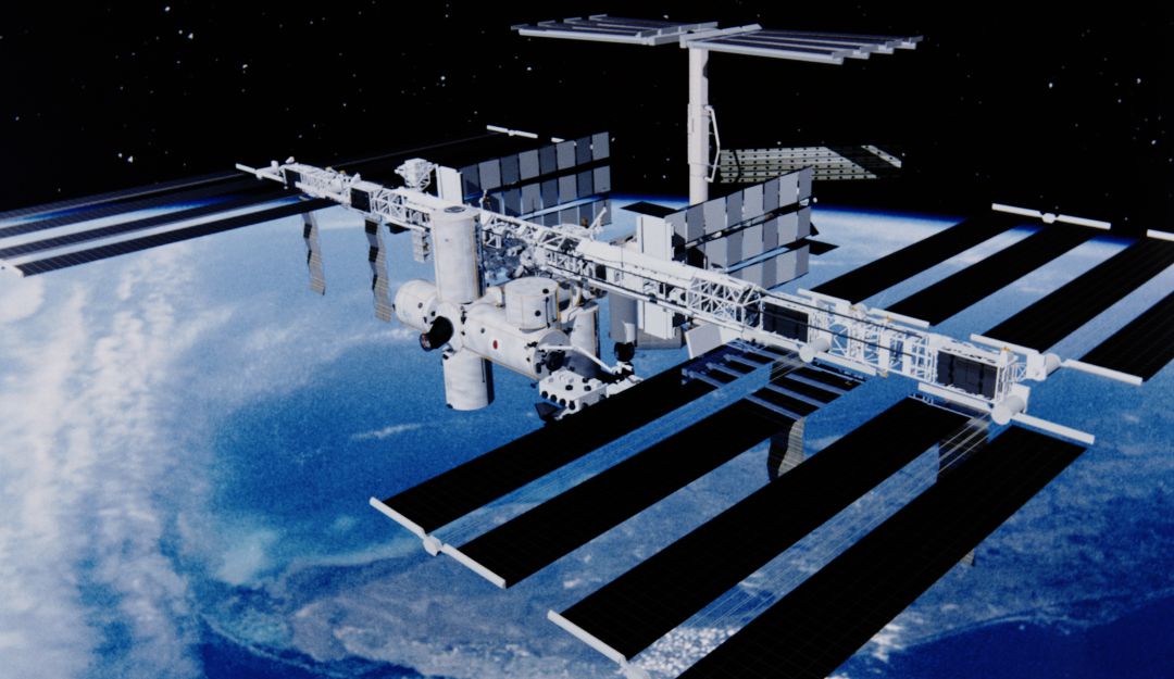 Concepto de un artista sobre la Estación Espacial Internacional Concepto de un artista sobre la Estación Espacial Internacional