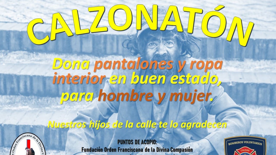 Con una Calzonatón buscan en Manizales apoyar a los habitantes de Calle