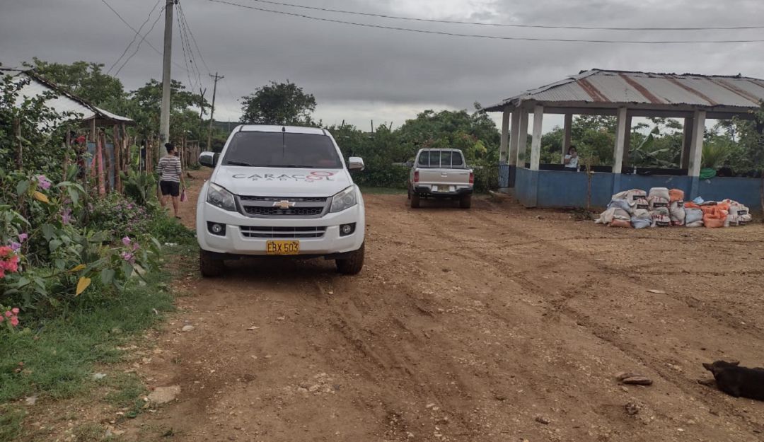 La comunidad indígena asentada en la finca San Isidro de Membrillal exigió una pronta solución sobre su territorio La comunidad indígena asentada en la finca San Isidro de Membrillal exigió una pronta solución sobre su territorio