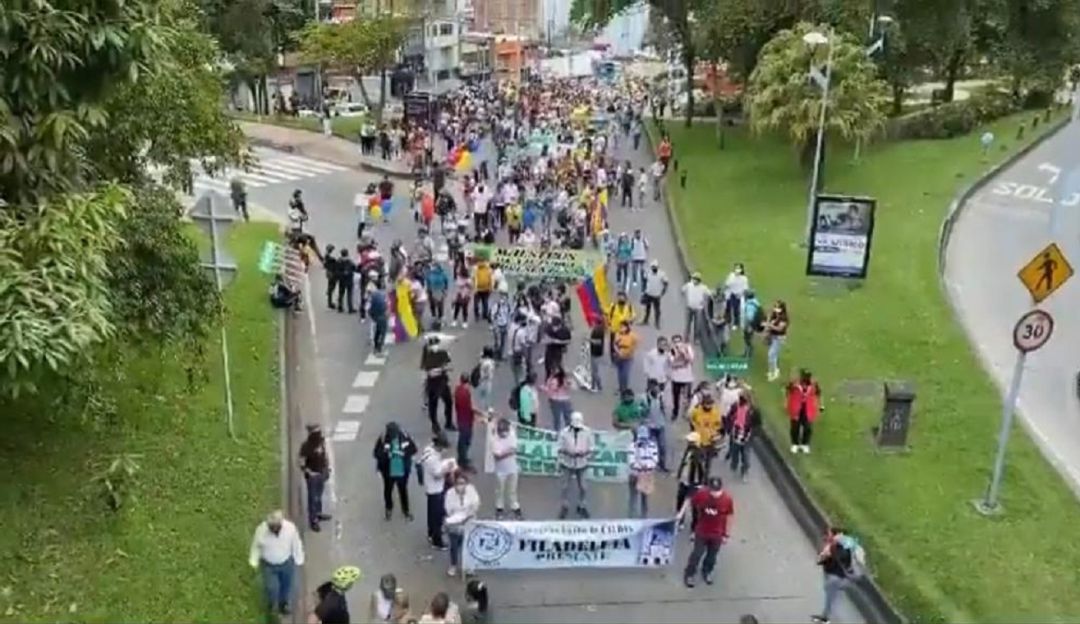 Movilizaciones en Manizales Movilizaciones en Manizales