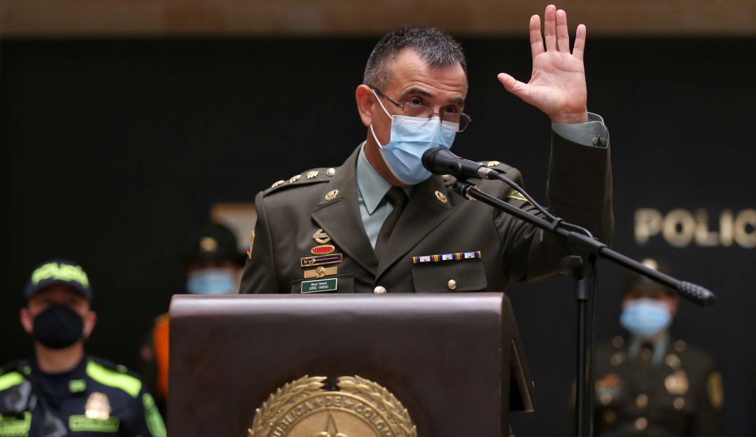 Director de la Policía, general Jorge Luis Vargas. Director de la Policía, general Jorge Luis Vargas.