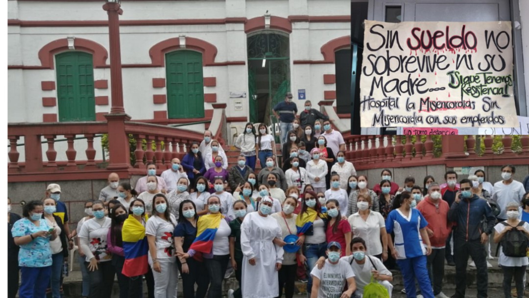 Hospital La Misericordia, sin misericordia con los empleados