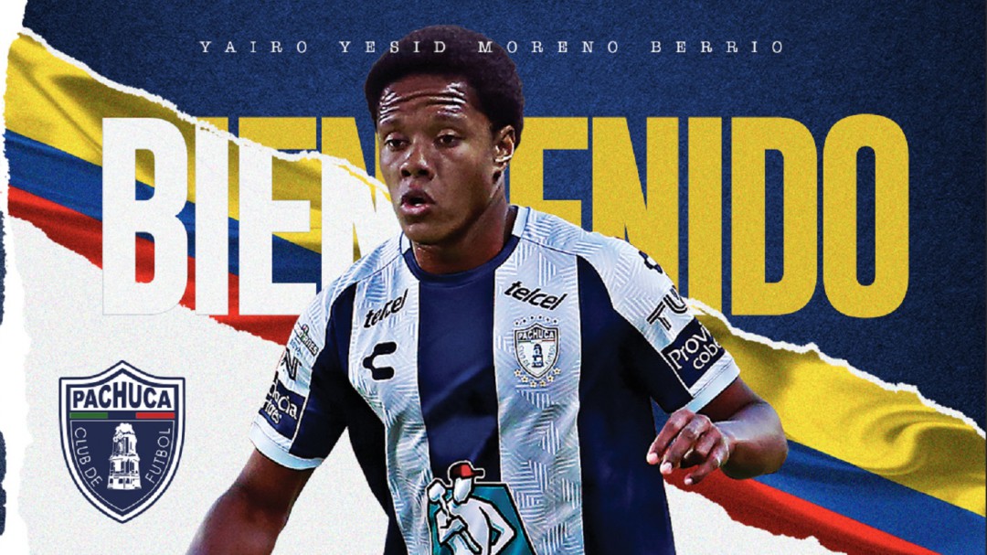 Yairo Moreno continuará en el fútbol mexicano: nuevo jugador del Pachuca