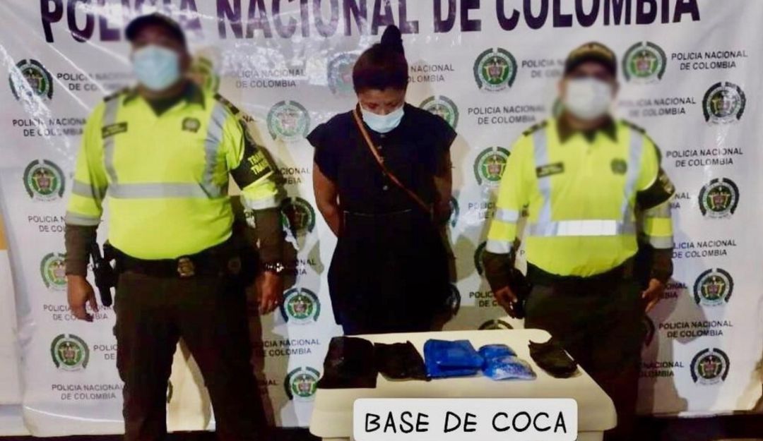 Mujer capturada. Mujer capturada.