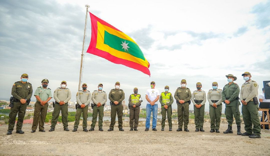 El acto se llevó a cabo en el Castillo de San Felipe de Barajas El acto se llevó a cabo en el Castillo de San Felipe de Barajas