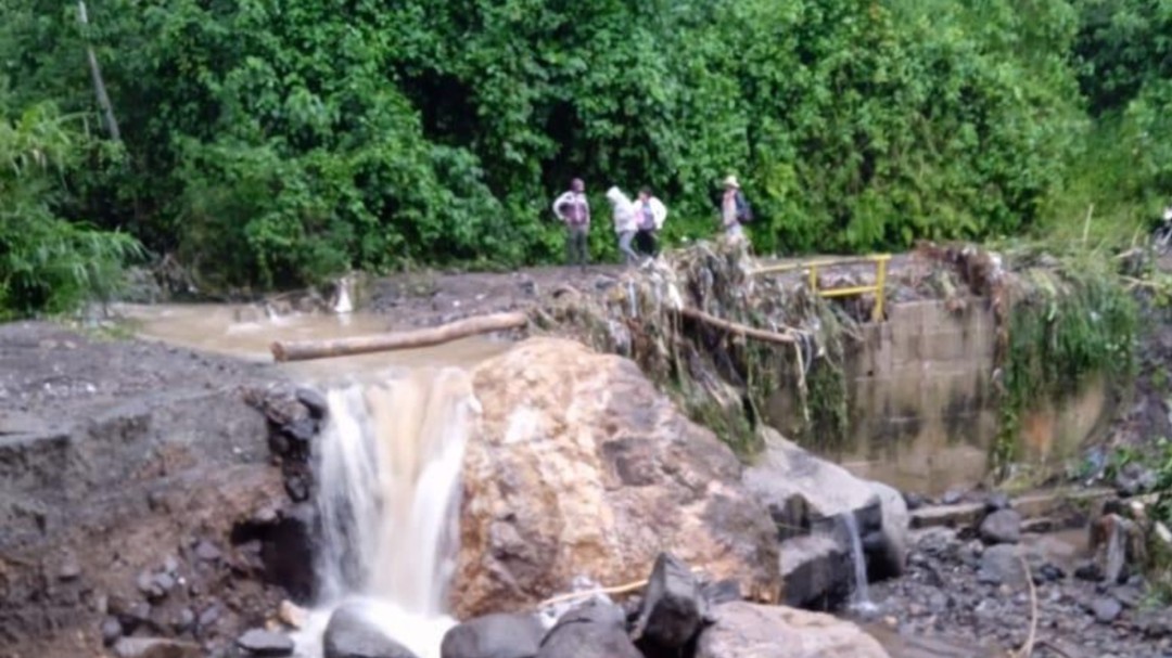 Emergencia por lluvias en Nariño