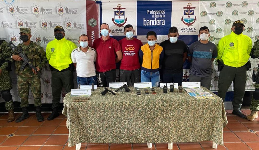 Estas personas pertenecían a la subestructura Luis Fernando Gutiérrez y se dedicaban al cobro de extorsiones, microtráfico y porte ilegal de armas Estas personas pertenecían a la subestructura Luis Fernando Gutiérrez y se dedicaban al cobro de extorsiones, microtráfico y porte ilegal de armas