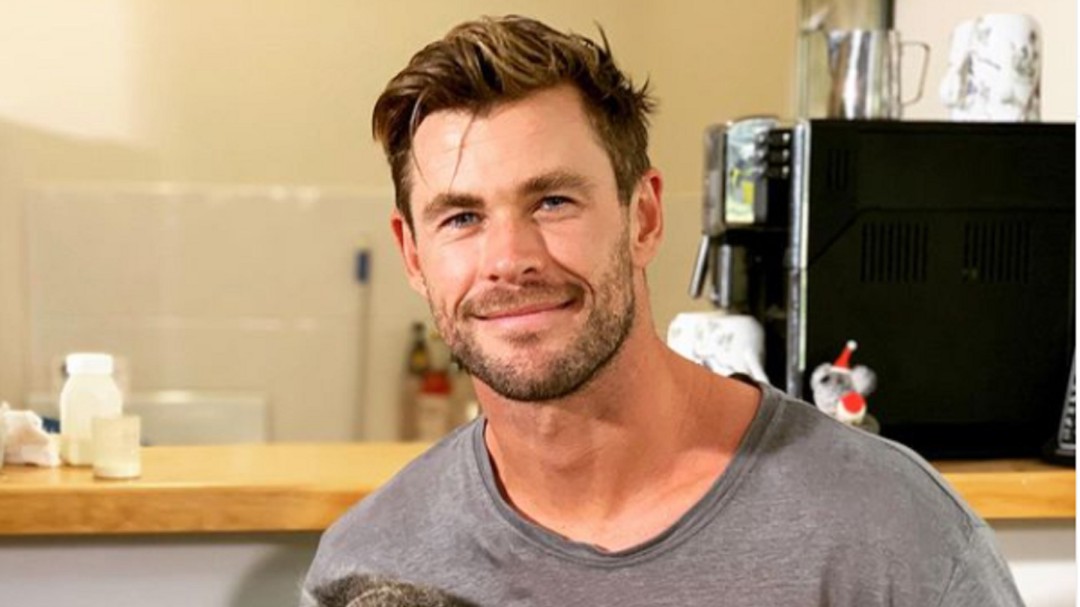Chris Hemsworth muestra sus gigantes brazos: "son de la medida de mi muslo"