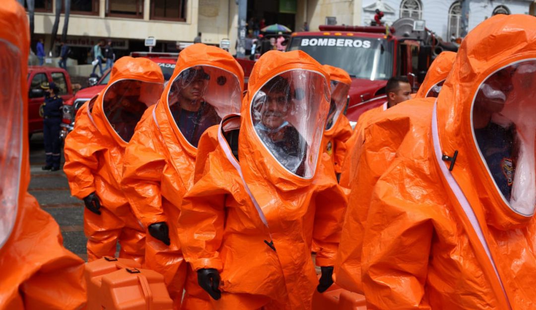 Entrega de equipos especializados a los cuerpos de bomberos de Caldas Entrega de equipos especializados a los cuerpos de bomberos de Caldas
