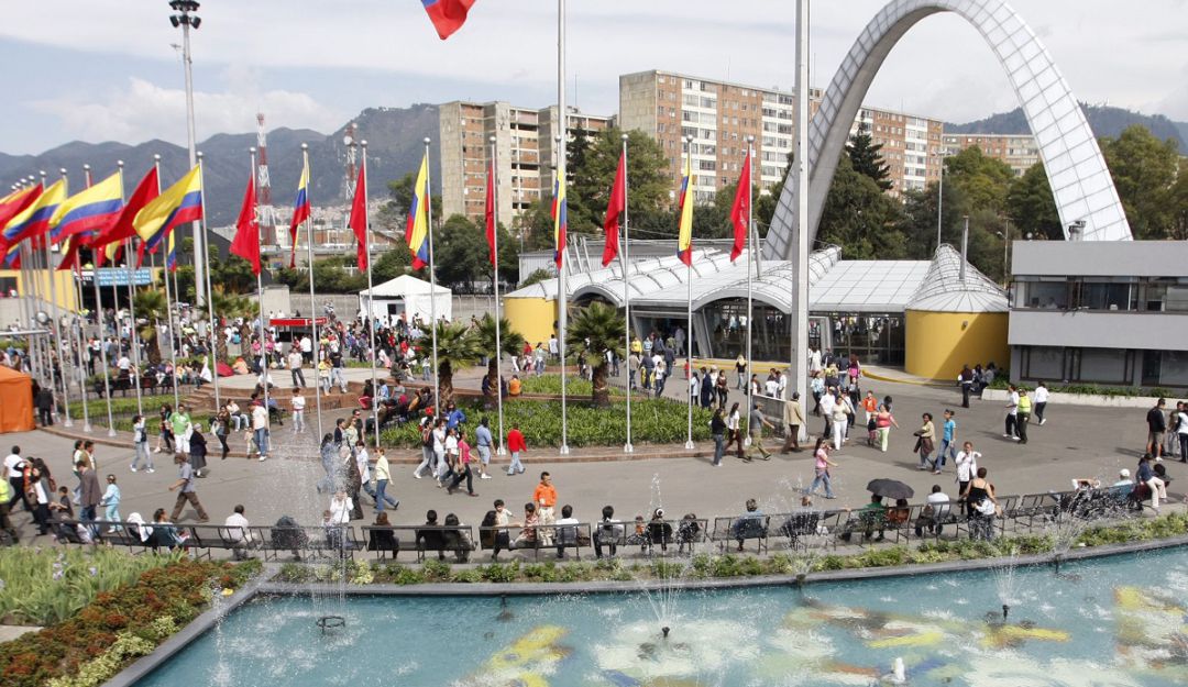 Una de las ferias que se realizan en Corferias Una de las ferias que se realizan en Corferias