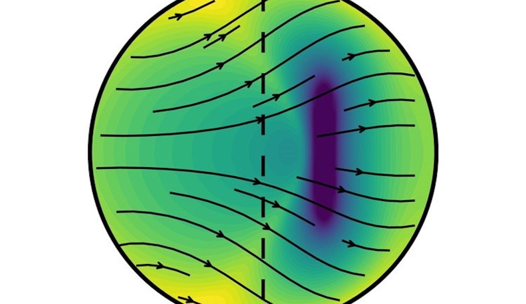 Un nuevo modelo de sismólogos de UC Berkeley propone que el núcleo interno de la Tierra crece más rápido en su lado este (izquierda) que en su oeste Un nuevo modelo de sismólogos de UC Berkeley propone que el núcleo interno de la Tierra crece más rápido en su lado este (izquierda) que en su oeste