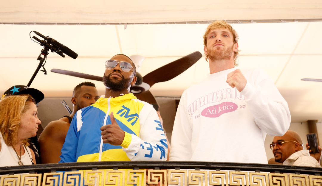 Presentación del combate de exhibición entre Foyd Mayweather y el youtuber Logan Paul Presentación del combate de exhibición entre Foyd Mayweather y el youtuber Logan Paul