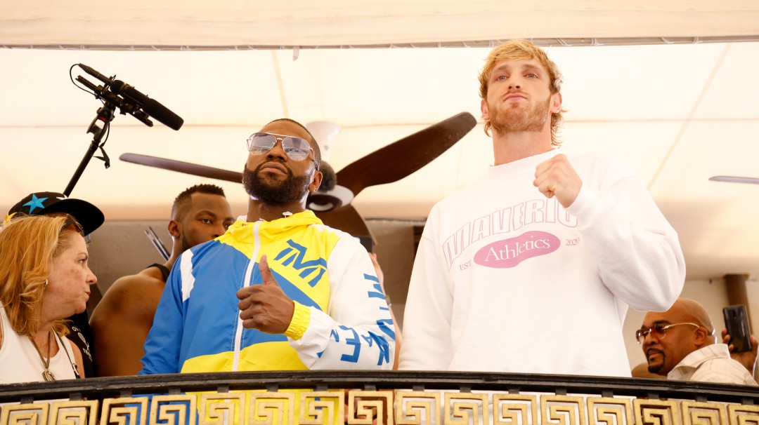 Mayweather contra el 'youtuber' Logan Paul, un lucrativo show sobre el ring