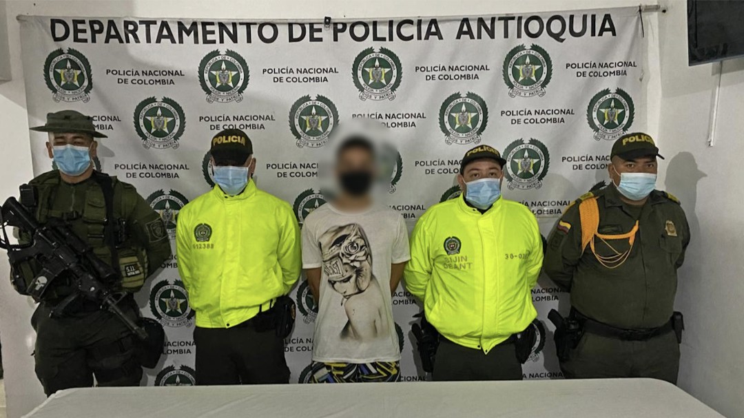Capturan a autor material de masacre en Andes, Antioquia