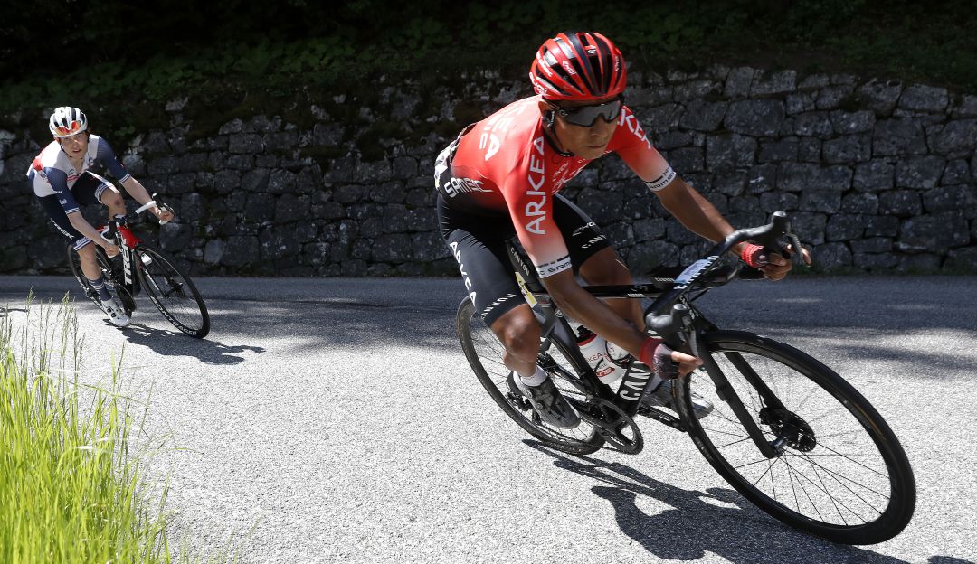 Molestía del director deportivo del Arkea con Nairo Quintana y su equipo Molestía del director deportivo del Arkea con Nairo Quintana y su equipo