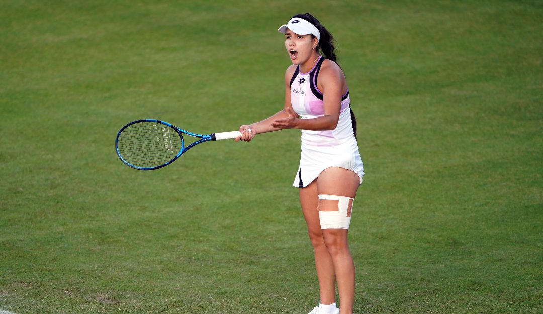 María Camila Osorio haciendo su debut en terreno de césped en el WTA 250 de Nottingham María Camila Osorio haciendo su debut en terreno de césped en el WTA 250 de Nottingham
