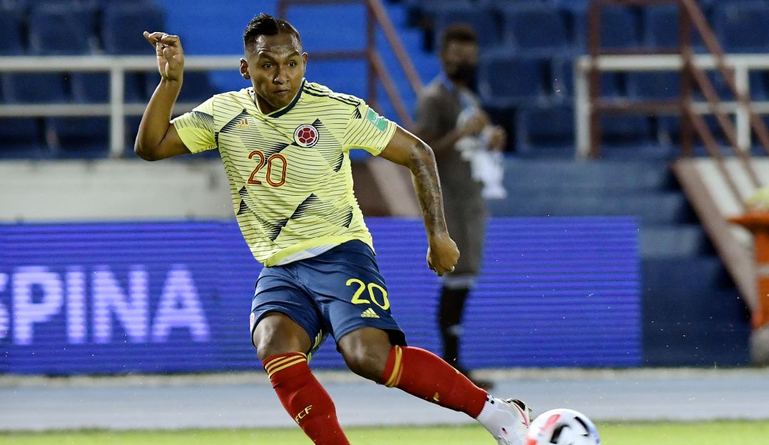 Alfredo Morelos con la Selección Colombia Alfredo Morelos con la Selección Colombia