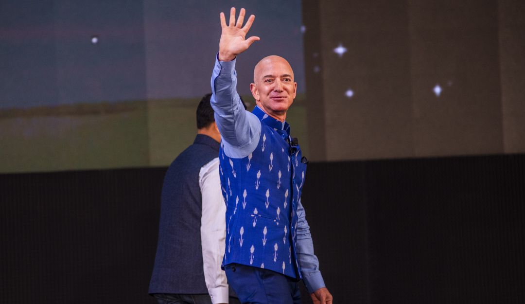 El fundador y propietario de Amazon, Jeff Bezos El fundador y propietario de Amazon, Jeff Bezos