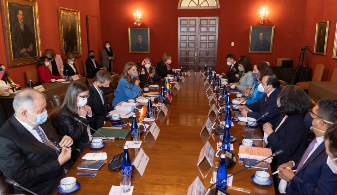 La Canciller y Vicepresidenta se reunió con la CIDH La Canciller y Vicepresidenta se reunió con la CIDH