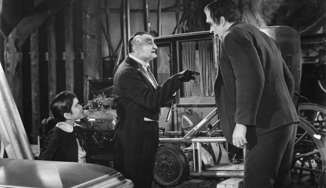 Butch Patrick y Al Lewis en Los Munsters o La Familia Monster Butch Patrick y Al Lewis en Los Munsters o La Familia Monster