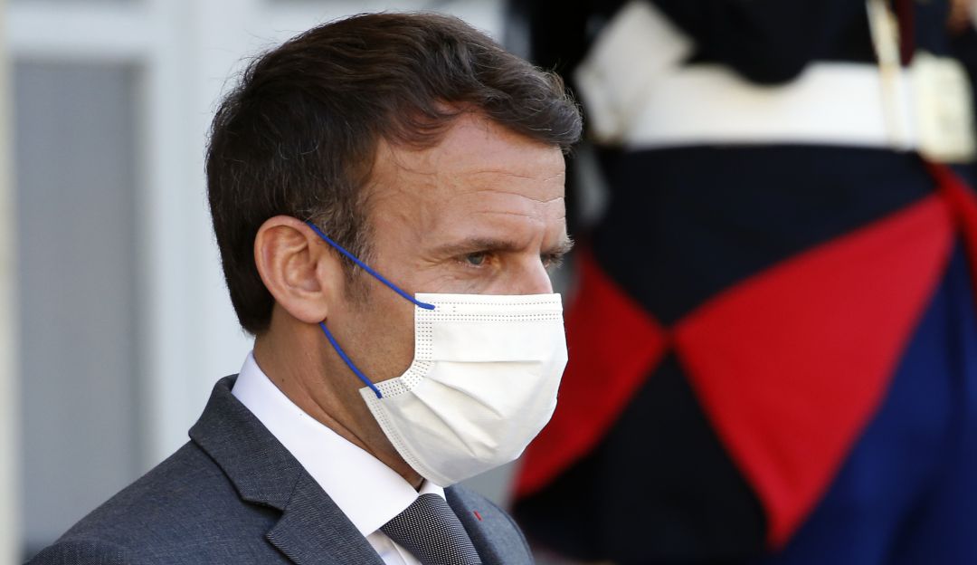El presidente de Francia, Emmanuel Macron El presidente de Francia, Emmanuel Macron