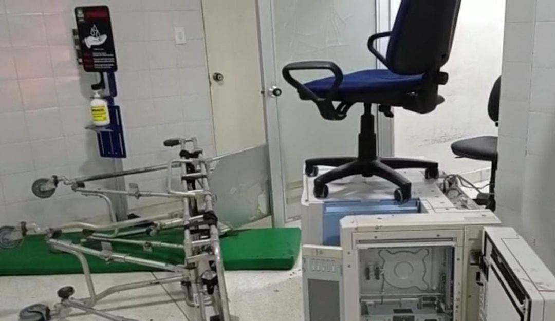 En medio de una riña destruyen sala de urgencias de un hospital en el Huila En medio de una riña destruyen sala de urgencias de un hospital en el Huila
