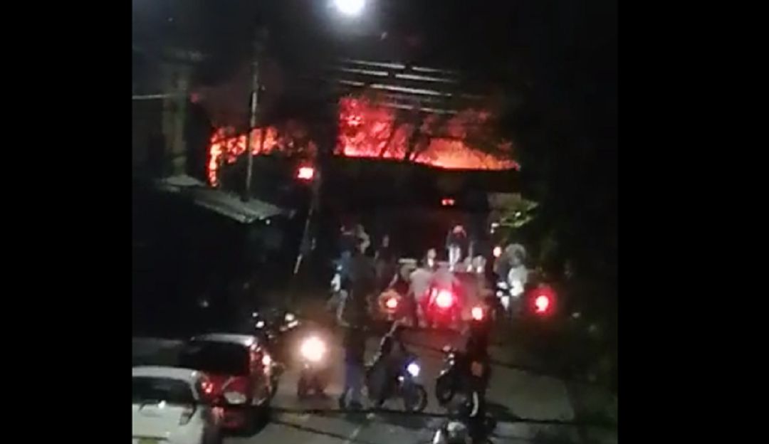 Incendio en Candelaria Incendio en Candelaria