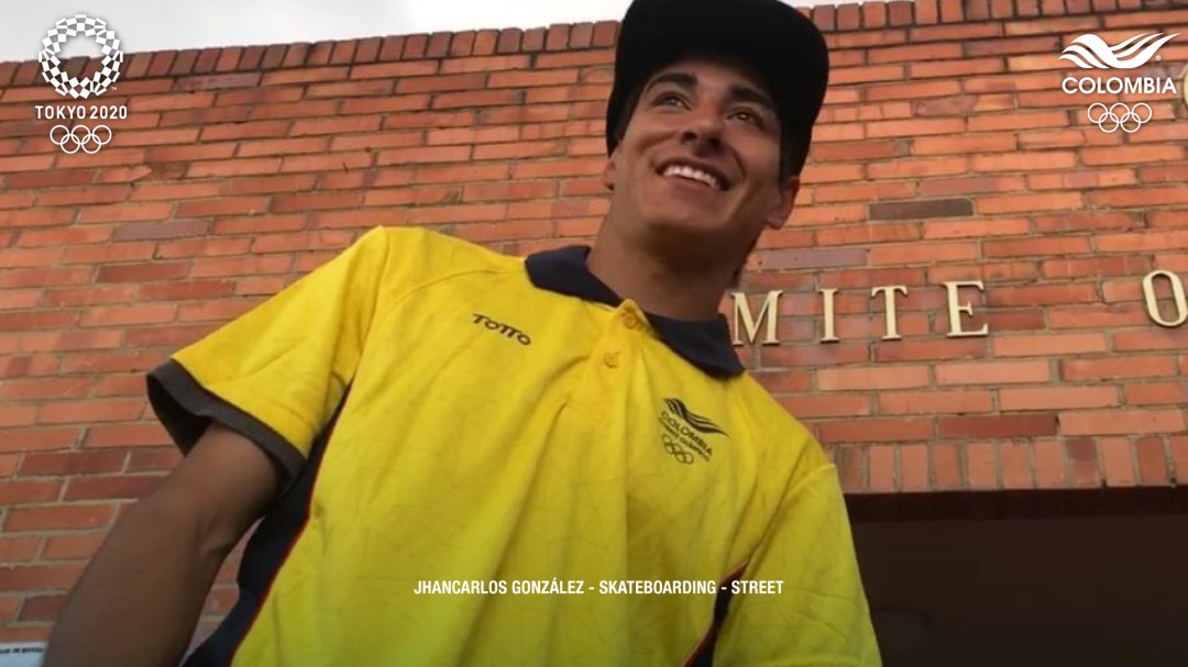 El colombiano Jhancarlos González clasifica a los JJ.OO. en Skateboarding
