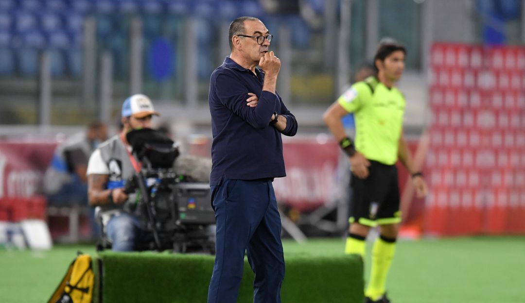 Maurizio Sarri, nuevo entrenador de la Lazio Maurizio Sarri, nuevo entrenador de la Lazio