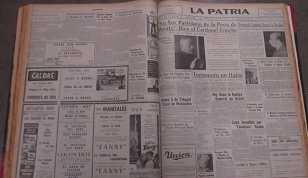 Archivo histórico del periódico La Patria Archivo histórico del periódico La Patria