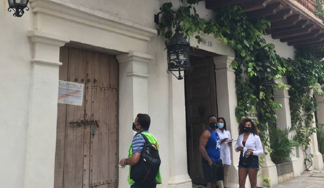 Se establecerá si el vano de acceso que se abrió tumbando parte de un muro colonial contaba con el concepto previo Se establecerá si el vano de acceso que se abrió tumbando parte de un muro colonial contaba con el concepto previo