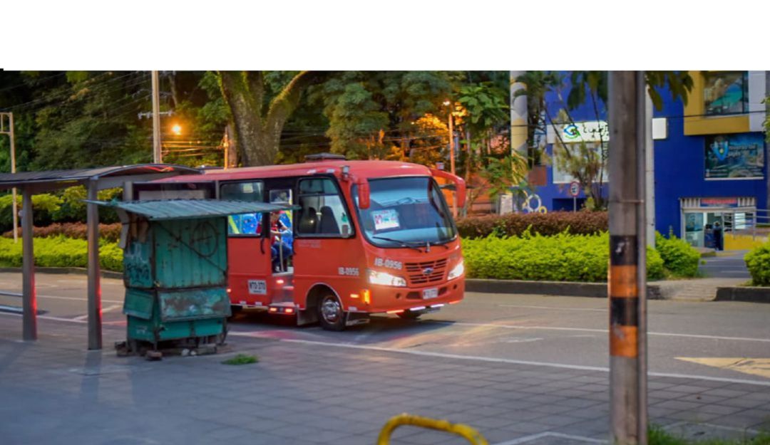 Buseta en Ibagué Buseta en Ibagué
