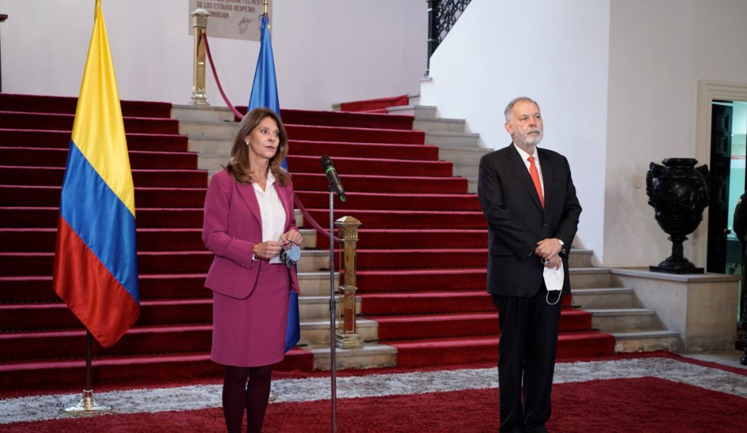 Vicepresidente y Canciller Marta Lucia Ramírez tras encuentro con la CIDH Vicepresidente y Canciller Marta Lucia Ramírez tras encuentro con la CIDH