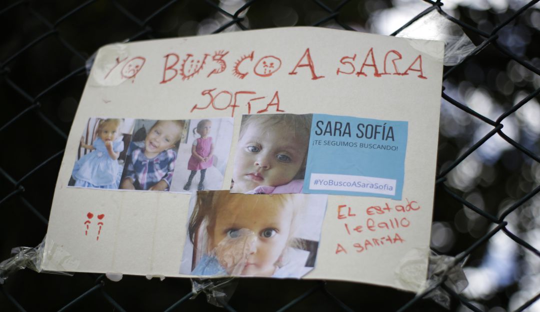La Fiscalía llamó a juicio a la mamá y al padrastro de la niña Sara Sofía, desaparecida hace seis meses La Fiscalía llamó a juicio a la mamá y al padrastro de la niña Sara Sofía, desaparecida hace seis meses
