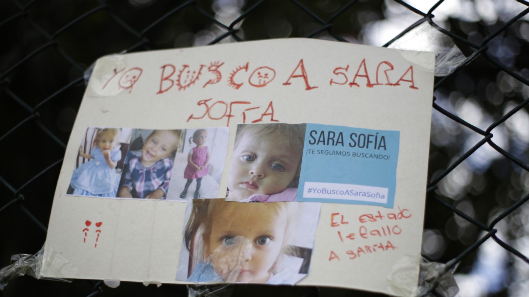 La Fiscalía llamó a juicio a la mamá y al padrastro de la niña Sara Sofía