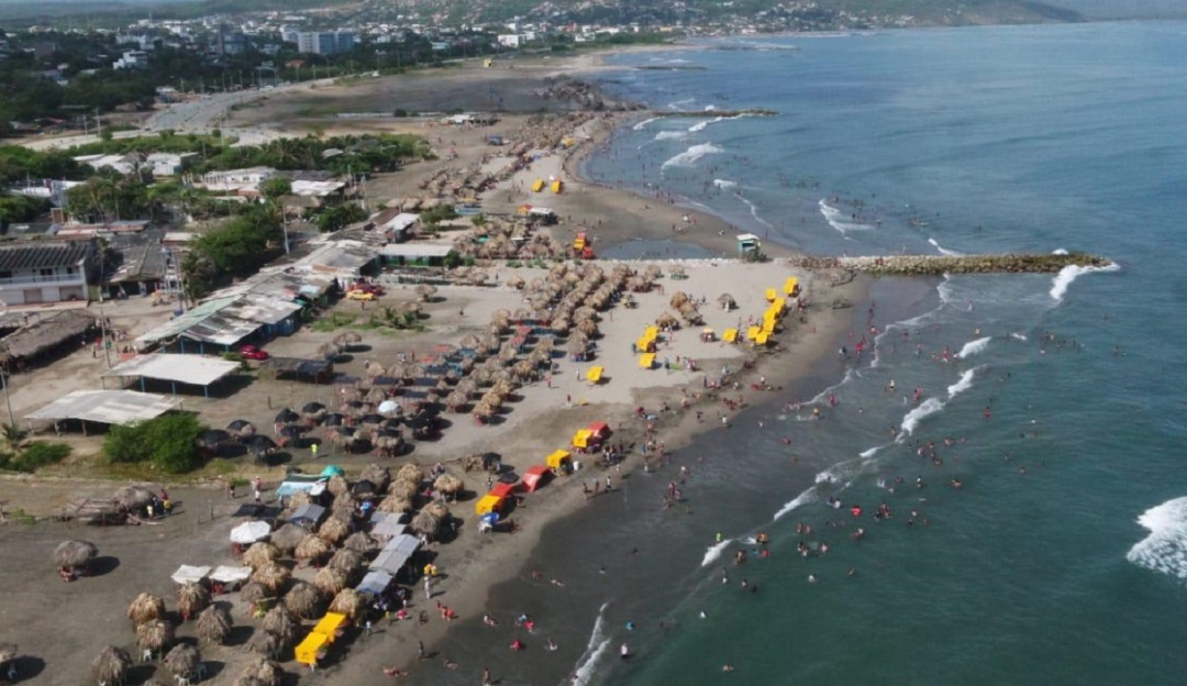 Playas de Puerto Colombia. Cortesía: Alcaldía Playas de Puerto Colombia. Cortesía: Alcaldía