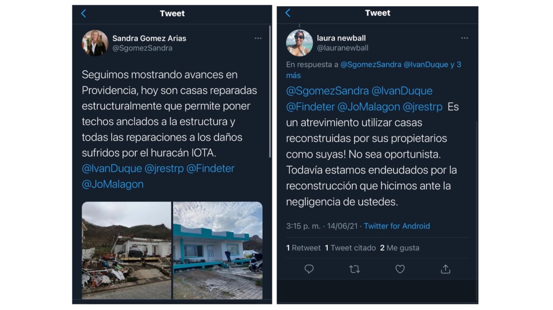 "No sea oportunista": Críticas a Findeter por fotos de casas reconstruidas