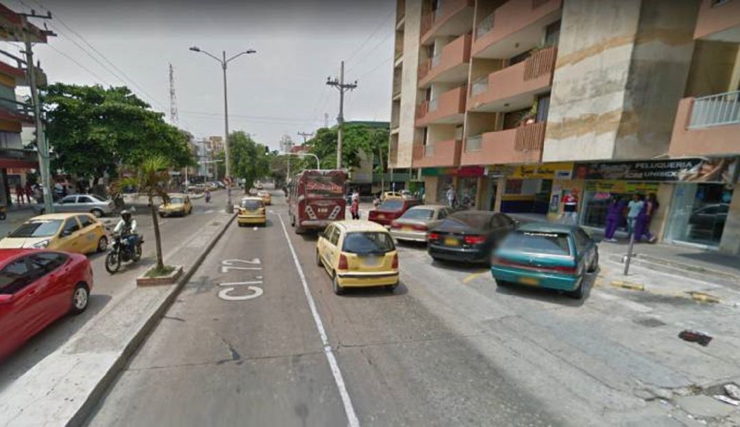 Imagen de referencia de la zona donde ocurrieron los hechos Imagen de referencia de la zona donde ocurrieron los hechos