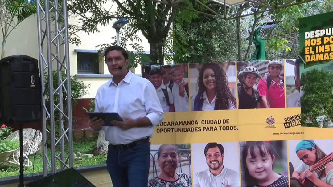 Alcalde anunció $627 mil millones para obras en Bucaramanga