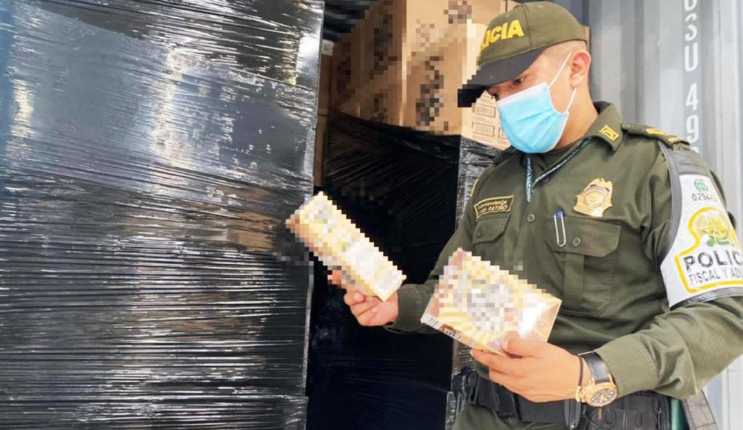 La mercancía decomisada en Cartagena está avaluada por más de 240 millones de pesos La mercancía decomisada en Cartagena está avaluada por más de 240 millones de pesos