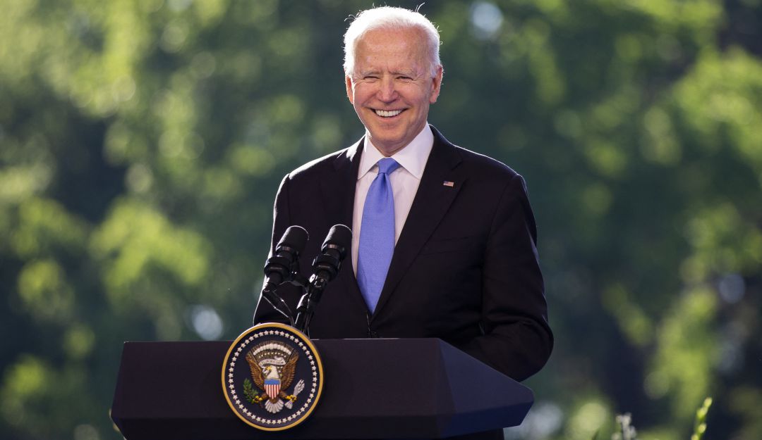 El presidente estadounidense, Joe Biden, tras su reunión con el presidente ruso, Vladimir Putin. El presidente estadounidense, Joe Biden, tras su reunión con el presidente ruso, Vladimir Putin.