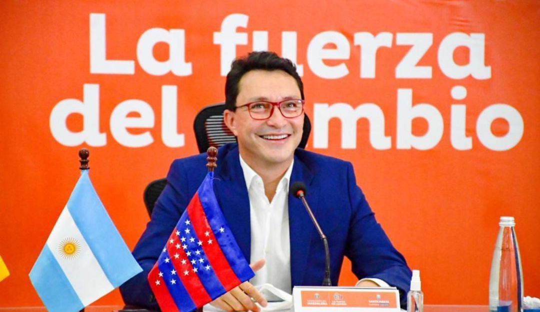 Carlos Caicedo, gobernador. Carlos Caicedo, gobernador.