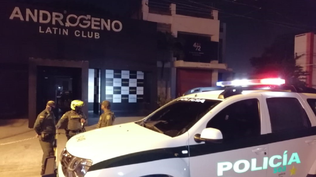 58 personas violaron toque de queda rumbeando en una discoteca de Cartagena