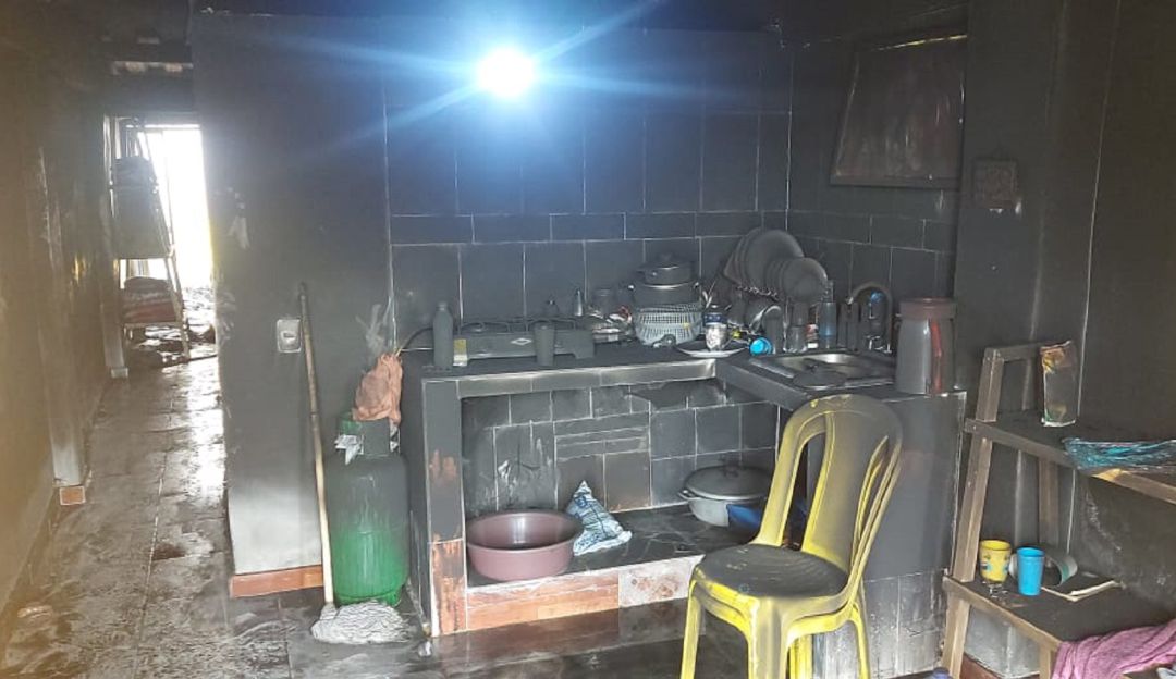 La emergencia se presentó en el sector San Bernardo 2 del barrio Nelson Mandela. Las autoridades investigan La emergencia se presentó en el sector San Bernardo 2 del barrio Nelson Mandela. Las autoridades investigan