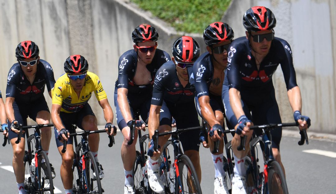 Carapaz o Thomas, la lucha por el liderazgo del Ineos en el Tour es oficial Carapaz o Thomas, la lucha por el liderazgo del Ineos en el Tour es oficial