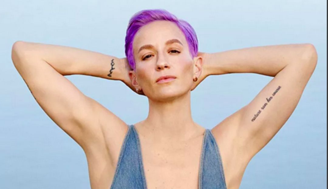 Megan Rapinoe, jugadora de la Selección de Fútbol de Estados Unidos Megan Rapinoe, jugadora de la Selección de Fútbol de Estados Unidos